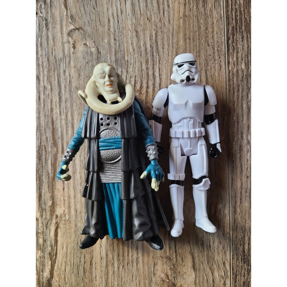 Star Wars Bib Fortuna and First Order Stormtrooper 3.75 Action Figure Lot